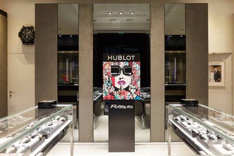 Hublot’s Boutique in Monaco & Marc Ferrero's Limited .